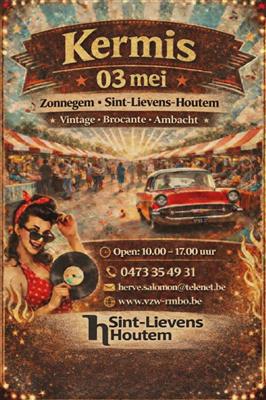 Vintage - Retro - brocante en ambachten markt 