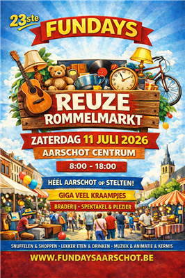 23ste Fundays Reuze Rommelmarkt