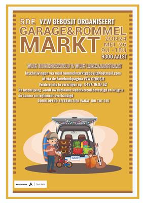 5de Garage en rommelmarkt (wijk Horebekeveld en wijk Lijnzaadstraat)
