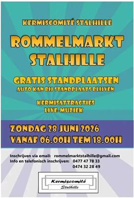 Gratis rommelmarkt Stalhille kermis
