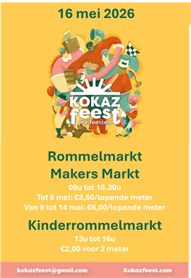 Makersmarkt, Rommelmarkt en Kinderrommelmarkt Kontich-Kazerne