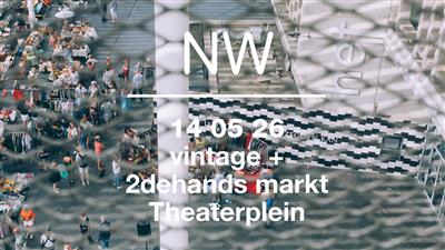Vintage + 2dehands op 't Theaterplein.