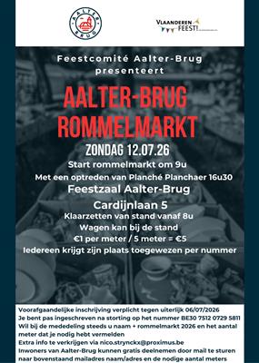 Rommelmarkt Aalter-brug