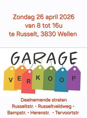 Garageverkoop Russelt 