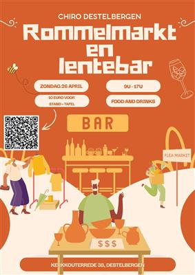 Rommelmarkt en lentebar