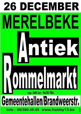 Antiek & Rommelmarkt te Merelbeke