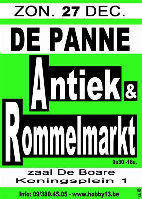 Antiek & Rommelmarkt te De Panne
