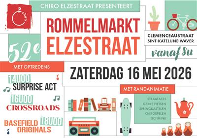Rommelmarkt Chiro Elzestraat
