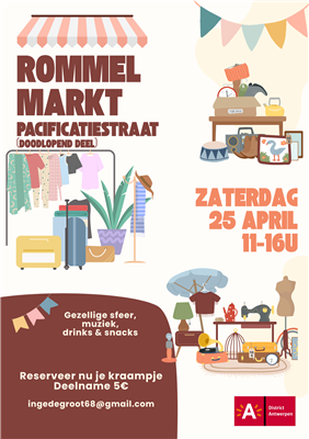 Rommelmarkt Pacificatiestraat 