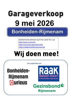 Garageverkoop Bonheiden & Rijmenam