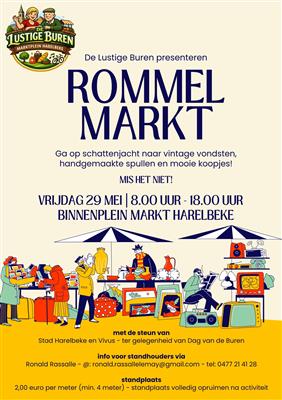 DAG VAN DE BUREN MARKTPLEIN HARELBEKE 