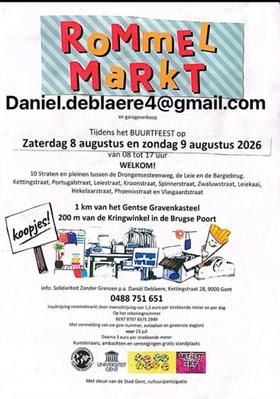 24ste grote rommelmarkt, wellicht de bijzonderste van Vlaanderen!