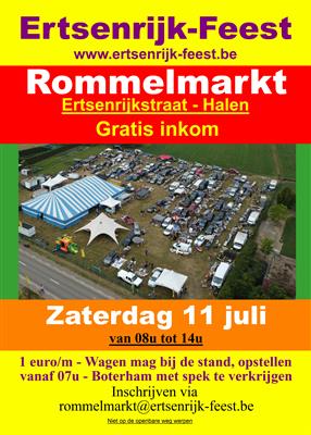 Rommelmarkt Ertsenrijk-Feest