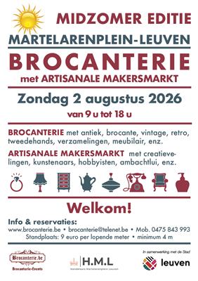 Brocanterie met artisanale makersmarkt - Leuven