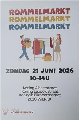 Rommelmarkt Koningsstraten Wilrijk