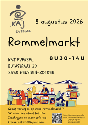 🎉 Rommelmarkt KAJ Eversel 🎉