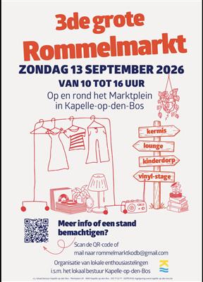 3de Grote rommelmarkt.