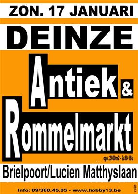 Antiek & Rommelmarkt te Deinze