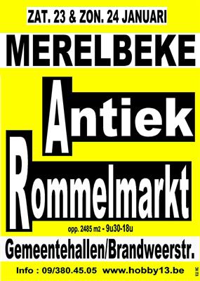 Antiek & Rommelmarkt te Merelbeke