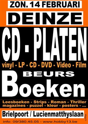 27ste Mega Muziek beurs + Boekenbeurs te Deinze