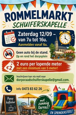 Rommelmarkt Schuiferskapelle