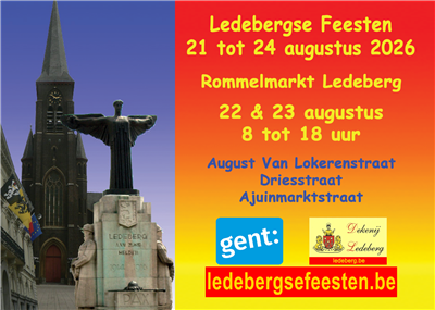 Rommelmarkt Ledebergse Feesten 2026