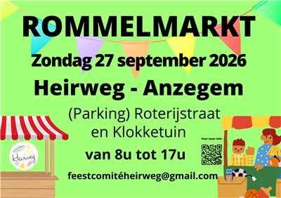 Rommelmarkt Heirweg - Anzegem  