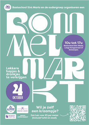 Sfeervolle rommelmarkt in unieke Kloostertuin (Borgerhout)  