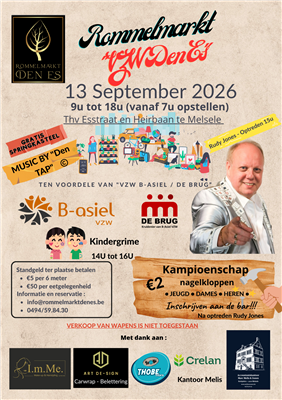 De gezelligste rommelmarkt van het Waasland! 