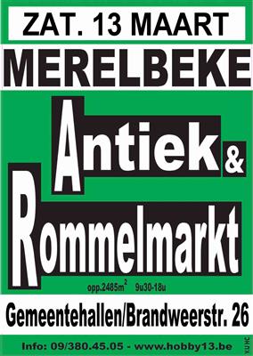 Antiek & Rommelmarkt te Merelbeke