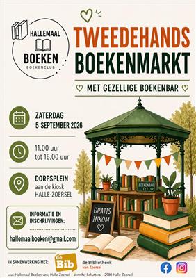  Tweedehands boekenmarkt Halle X Boeken