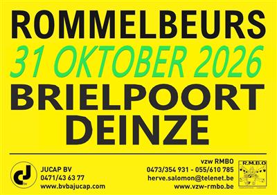 Grote rommelbeurs.