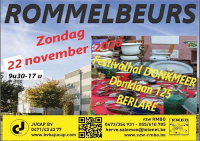 Grote rommelbeurs.
