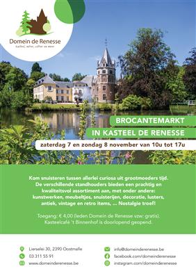 Brocante in Kasteel de Renesse 