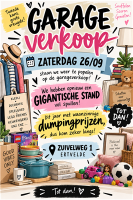 Garageverkoop Ertvelde 