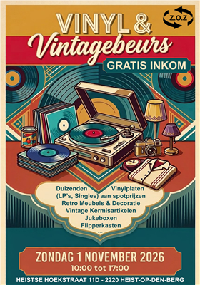 Vinyl- & vintagebeurs