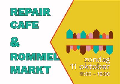 Rommelmarkt en Repaircafé in Borgerhout.
