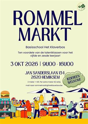 Rommelmarkt Het Klaverbos