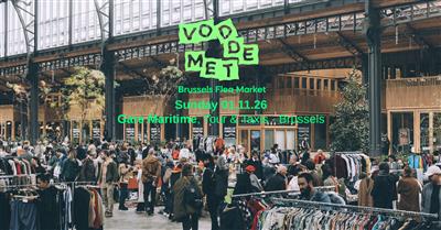 VODDEMET Brussels Flea Market in Gare Maritime