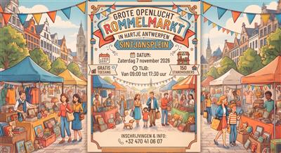 Grote Openlucht Rommelmarkt